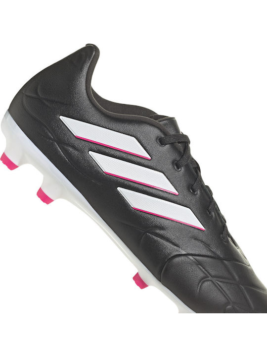 adidas Copa Pure.3 Football Shoes with Cleats Core Black / Zero Metalic / Team Shock Pink 2