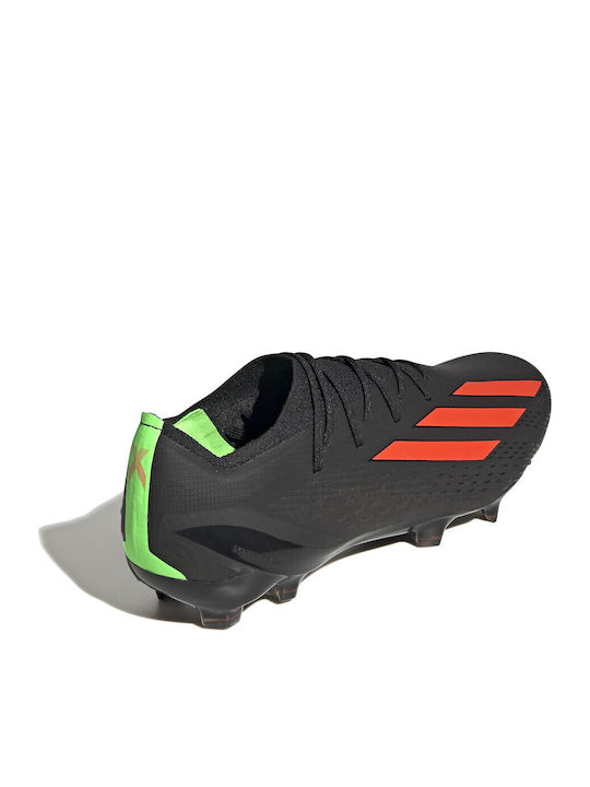adidas X Speedportal 1 Football Shoes with Cleats Core Black / Solar Red / Solar Green