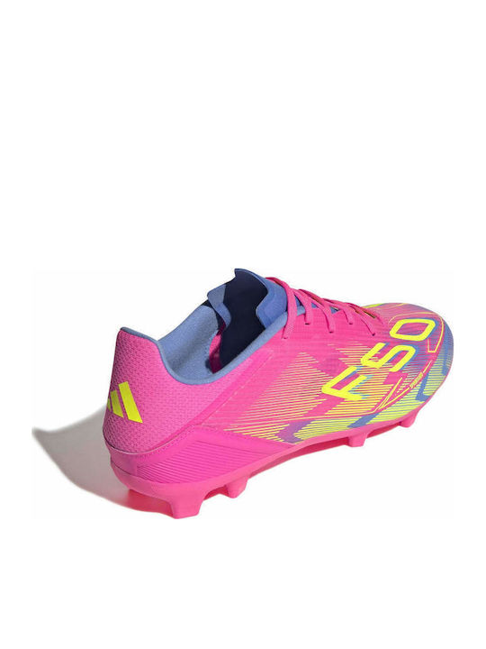 adidas F50 League Pantofi de Fotbal cu crampoane Roz