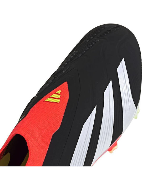 adidas Predator Elite Football Shoes with Cleats Core Black / Cloud White / Solar Red