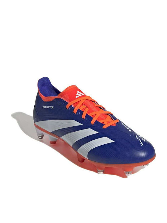 adidas Predator League Football Shoes with Cleats Blue