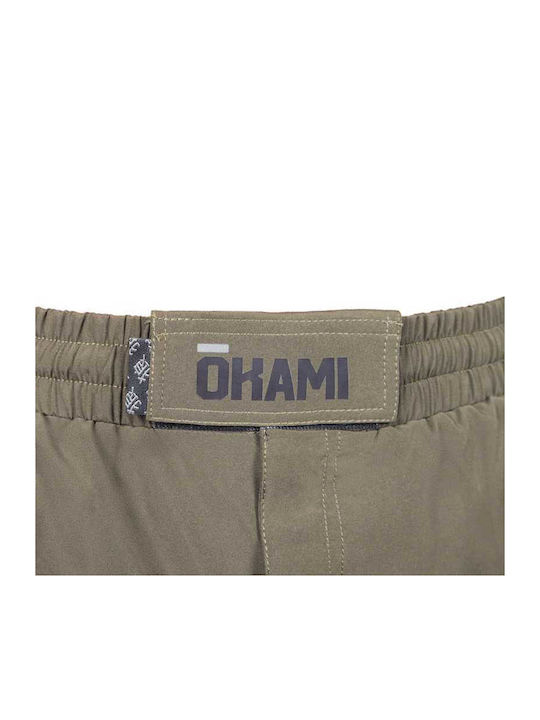 Okami Fightshorts OFS125 MMA Shorts Khaki