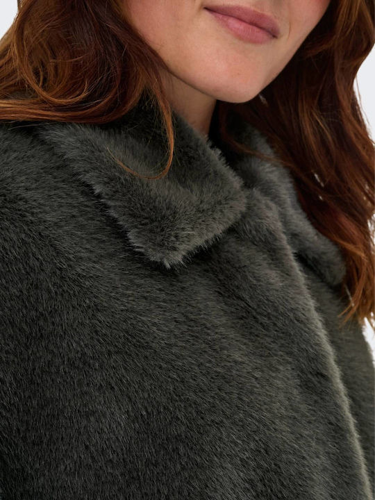 Women's Short Fur Grey