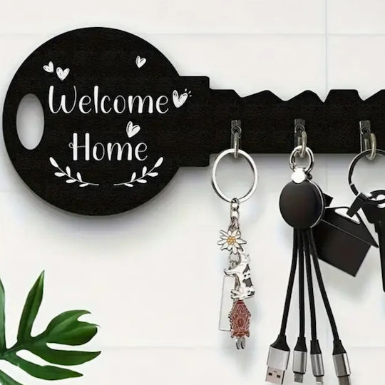 Cutie de Chei de Perete Tematică Cheie Inscripție "welcome Home" Cutie de Chei de Perete Tematică Cheie Inscripție "welcome Home"
