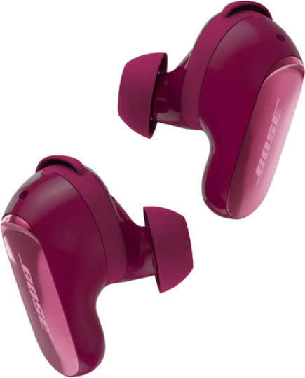 Bose QuietComfort Ultra (2nd Gen) In-Ear Bluetooth-Freisprecheinrichtung Kopfhörer mit Schweißresistenz und Ladeetui Deep Plum