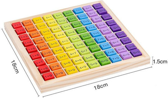 Montessori Educational Game Letters & Numbers made of Wood