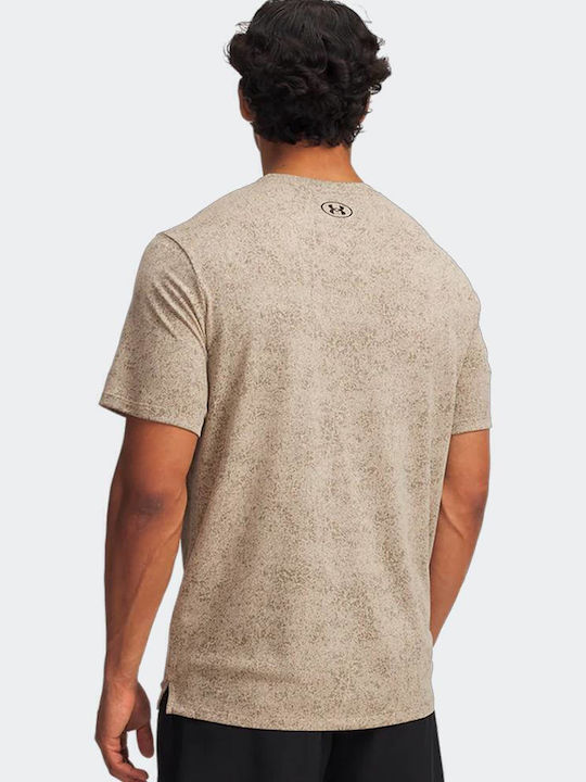Under Armour Novelty T-shirt Μπεζ