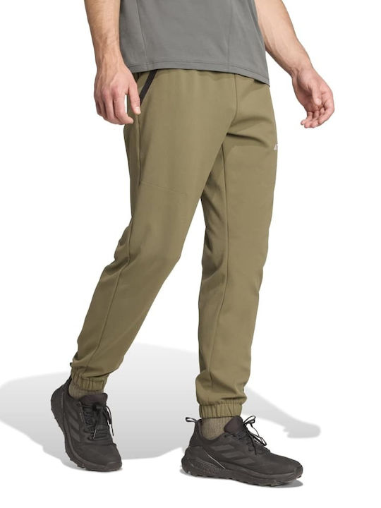 Pants Παντελόνι Φόρμας Γυαλιστερό Πράσινο