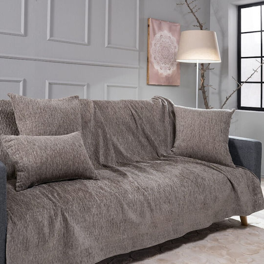 Teoran Valley Ριχτάρι Πολυθρόνας Chenille 180x150εκ. 11