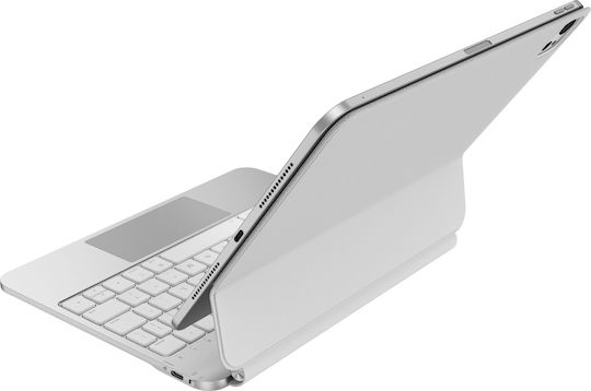 Uniq Flip Cover με Πληκτρολόγιο Λευκή (iPad Air 11" (2024/25), iPad Air 10.9" (2022/20))