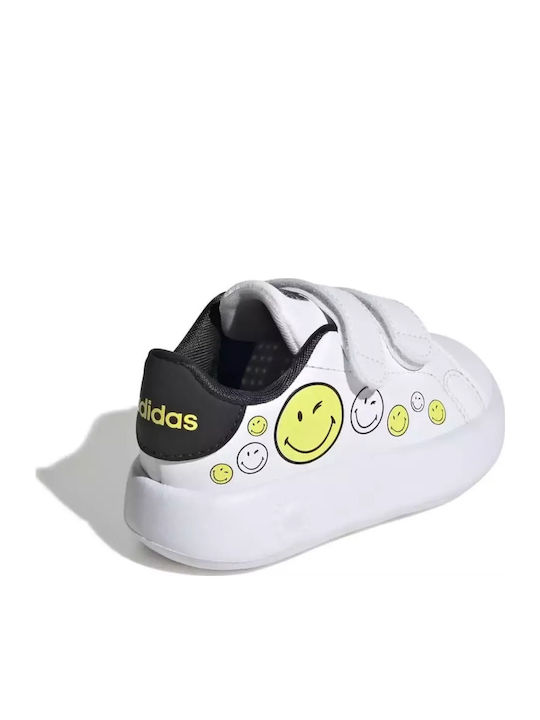 Advantage Παιδικά Sneakers με Σκρατς Λευκά