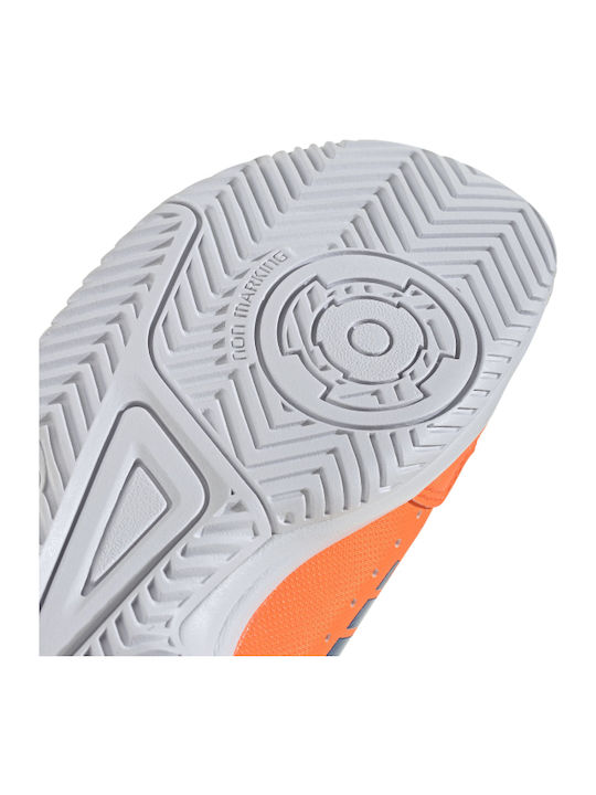 Courtstabil Kids Sports Shoes Volleyball with Laces Orange