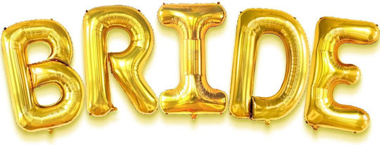 Luftballon Folie Jumbo Buchstabe Gold 100cm