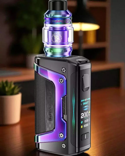 Geek Vape Aegis Legend 5 Kit Box Mod 5.5ml Aurora Rainbow