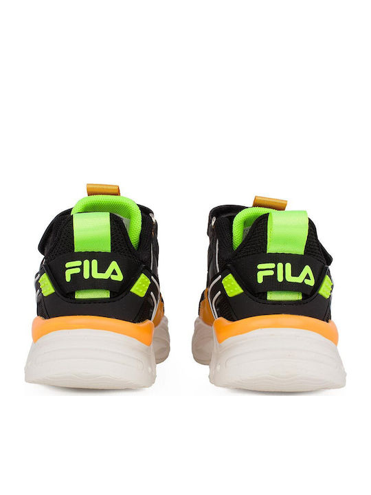 Memory Spinel 3 V Kids Sneakers Anatomic with Scratch Black