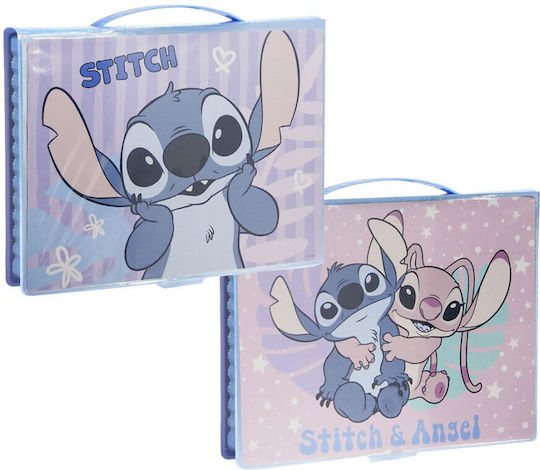 Cerda Stitch Colouring Set in Case 45.3x26.7cm 40 Pieces