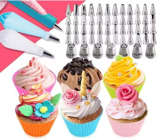Set de instrumente de patiserie din Plastic 28cm 92buc