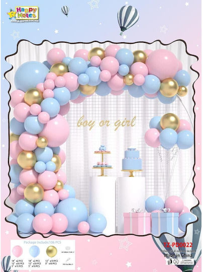 Luftballon Latex Rosa