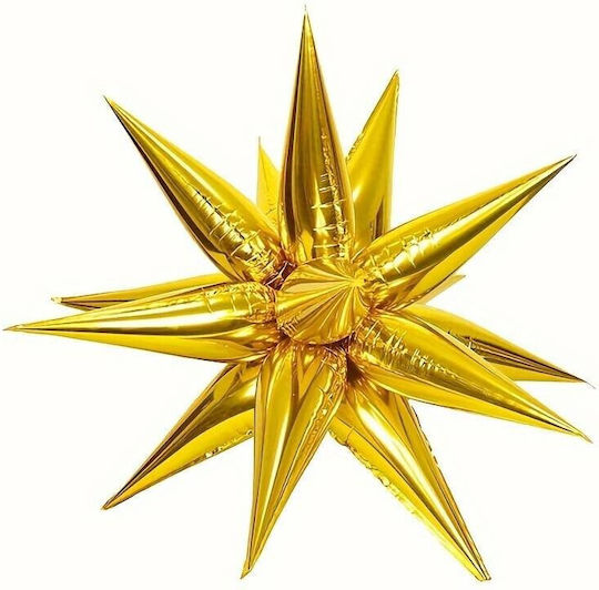 Balloon Foil Jumbo Star Gold 66cm