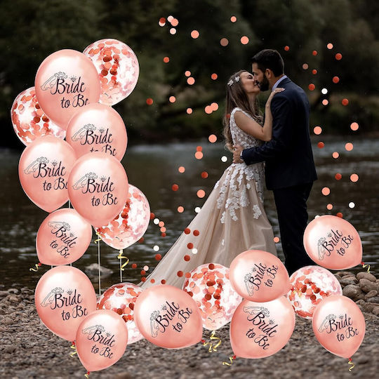 Set of 10 Balloons Latex Pink 30cm