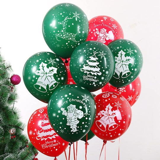 Set 16 Luftballons Latex Rote 25cm