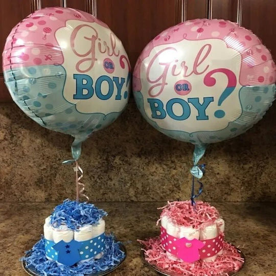 Balloon Foil Round Blue 45cm