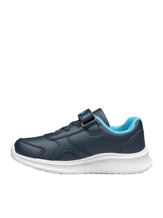 Brett 4 Παιδικά Sneakers με Σκρατς Navy Μπλε