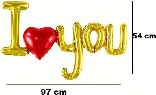 Γράμμα Foil Jumbo Χρυσό 97εκ.