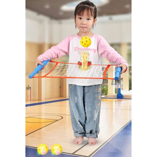 Spikeball Game, Flippy, 2-Player Game, for Beach, Parks, Indoor, 2 Nets, 2 Balls
