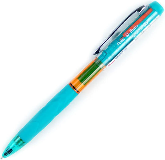 Μηχανικό Μολύβι Pentel Q-erase Qe427 0.7mm Turquoise