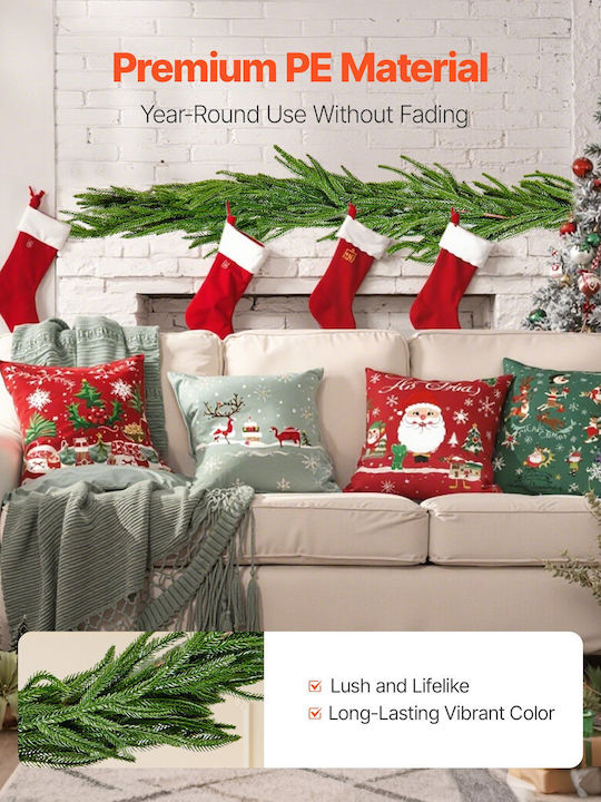 Vevor Christmas Garland Green 1pc