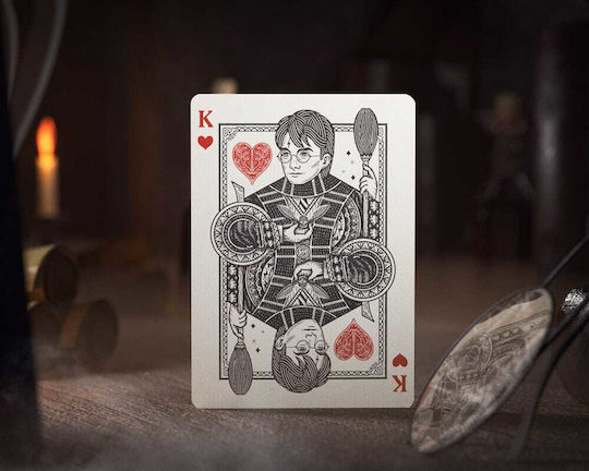 Theory11 Deck Συλλεκτική Τράπουλα Harry Potter Πλαστική για Poker Κίτρινη