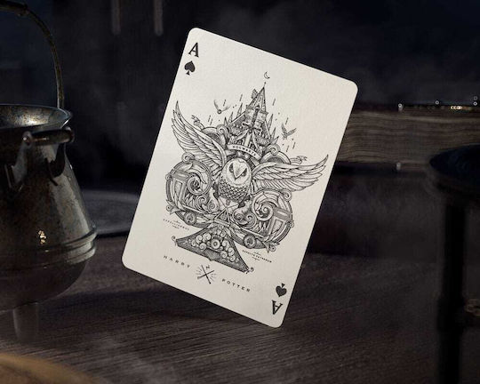 Theory11 Deck Συλλεκτική Τράπουλα Harry Potter Πλαστική για Poker Κίτρινη