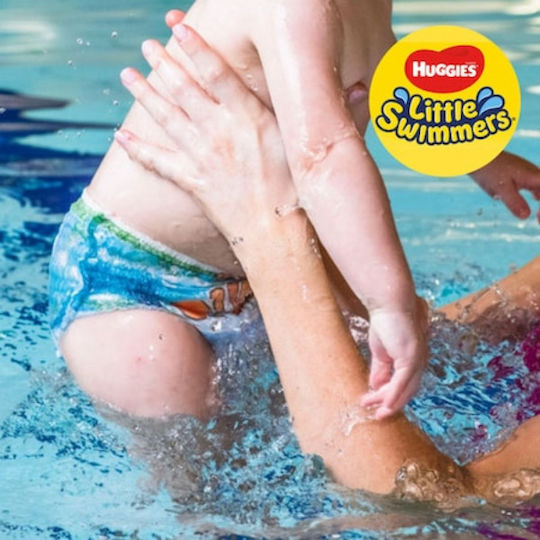 Huggies Πάνες Βρακάκι Little Swimmers No. 5 για 12-18kg 11τμχ