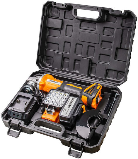 Baukraft Τροχός 125mm Μπαταρίας Brushless