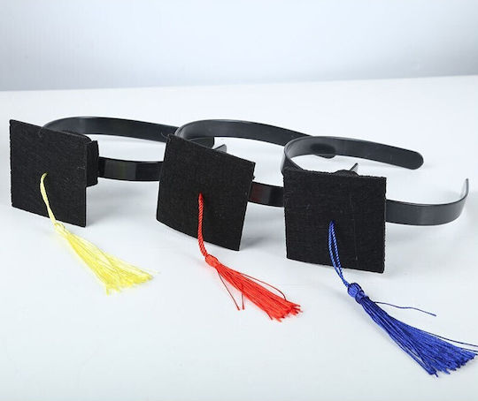 Coronă De Absolvire Bandă De Cap Flippy Mărime Universală Temă Absolvire Negru-albastru