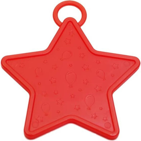 Set 4 Greutăți Balon Helium Flippy 60 Grame 15 Grame Fiecare Plastic Formă Stea Multicolor