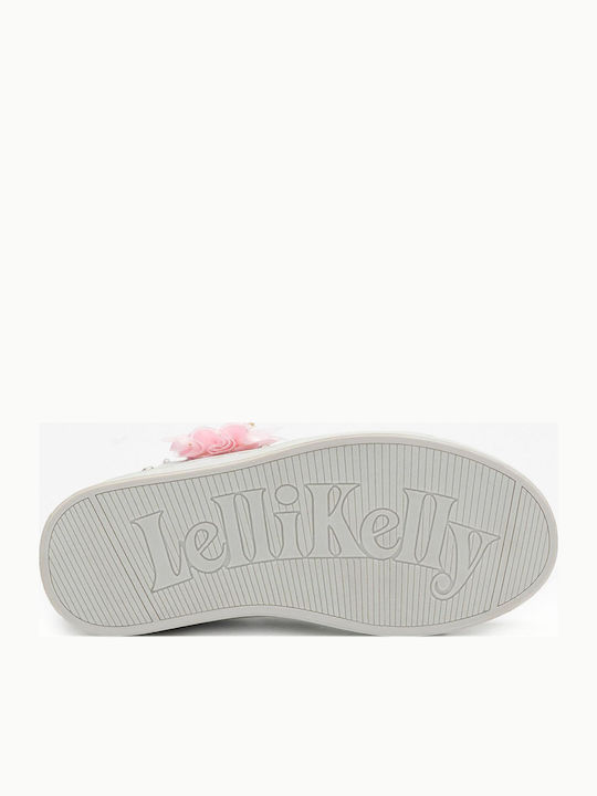 Mille Stelle Kids Sneakers with Scratch Silver
