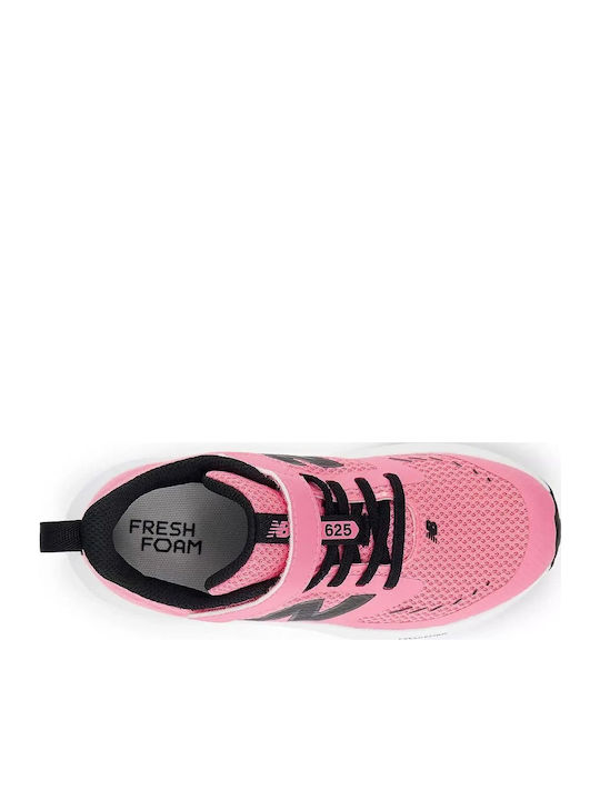 Kids Sneakers with Hoop & Loop Closure Pink