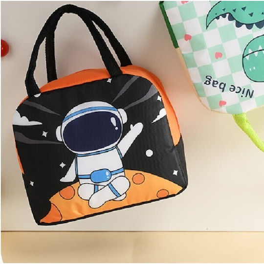 Schulische Isothermische Hand-Lunch-Tasche 2Es Schwarz 19 x 13 x 23cm