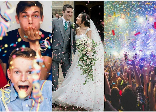 Tub Confetti Flippy Party Popper 30x5 Cm Confetti Lucioase Ignifuge Răsucire Pentru Eliberare Aurii