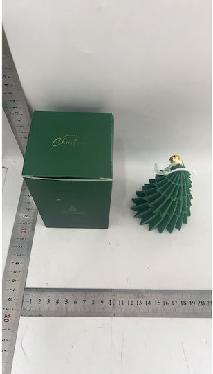 The translated Liquid template in German language: Weihnachtskerzen & Kerzenständer Kerze Grün 11x8cm.