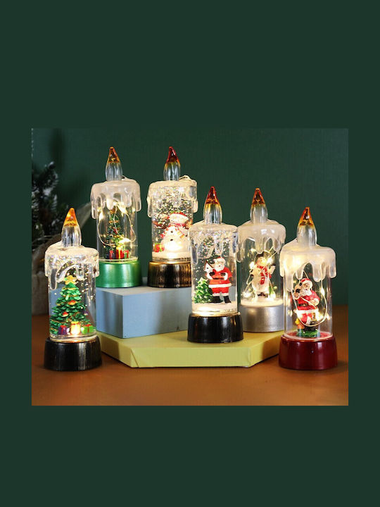 The translated Liquid template in German language: Weihnachtskerzen & Kerzenständer Laterne Gold Batterie 13x5cm.