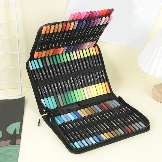 Μαρκαδόροι Σχεδίου Multicolor 0.5mm Σετ 100 χρώματα