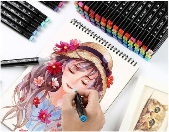 Markere 1.6mm Multicolor 100buc