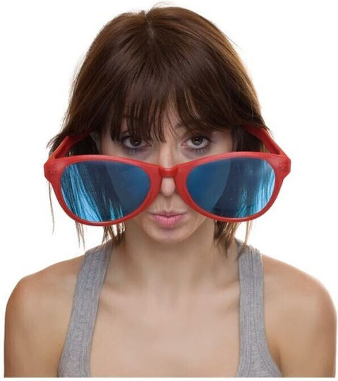 De carnaval Ochelari Roșii pentru Halloween din Plastic 1buc