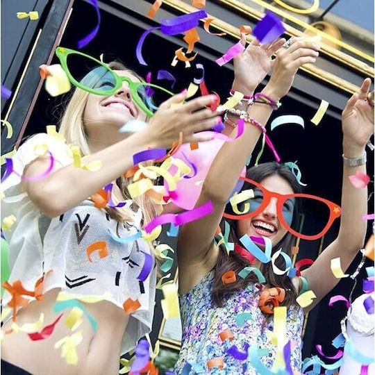 De carnaval Ochelari Verzi din Plastic 1buc