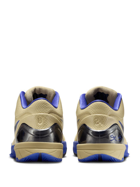 Kobe 4 Protro FC Barcelona Ниски Баскетболни обувки Team Gold / Black / Persian Violet