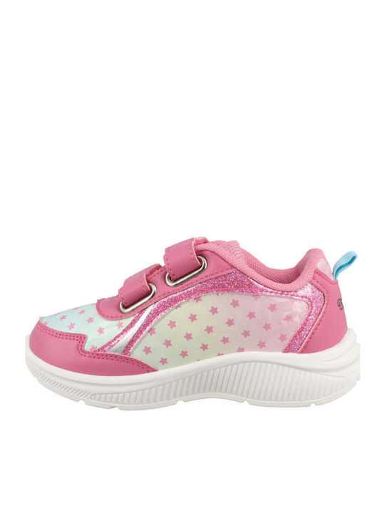 Încălțăminte sport Joasa pentru copii cu luminite Fuchsia