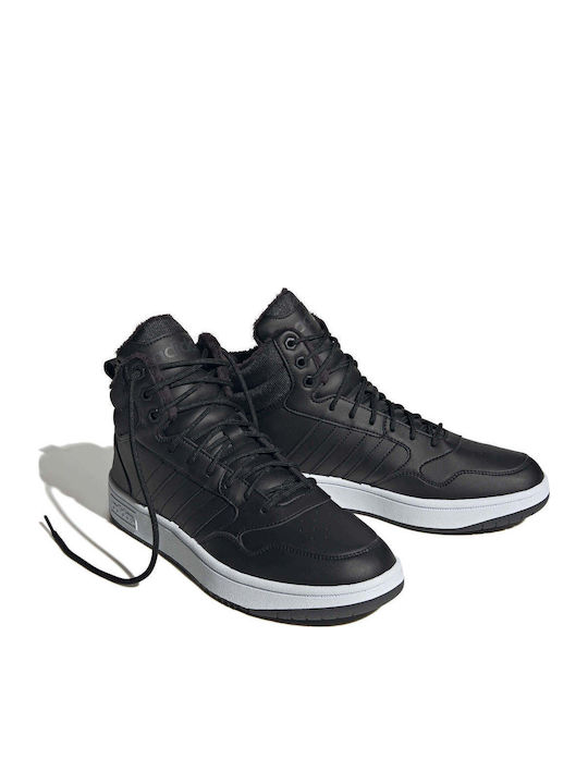 Hoops 3.0 Ανδρικά Μποτάκια Core Black / Cloud White